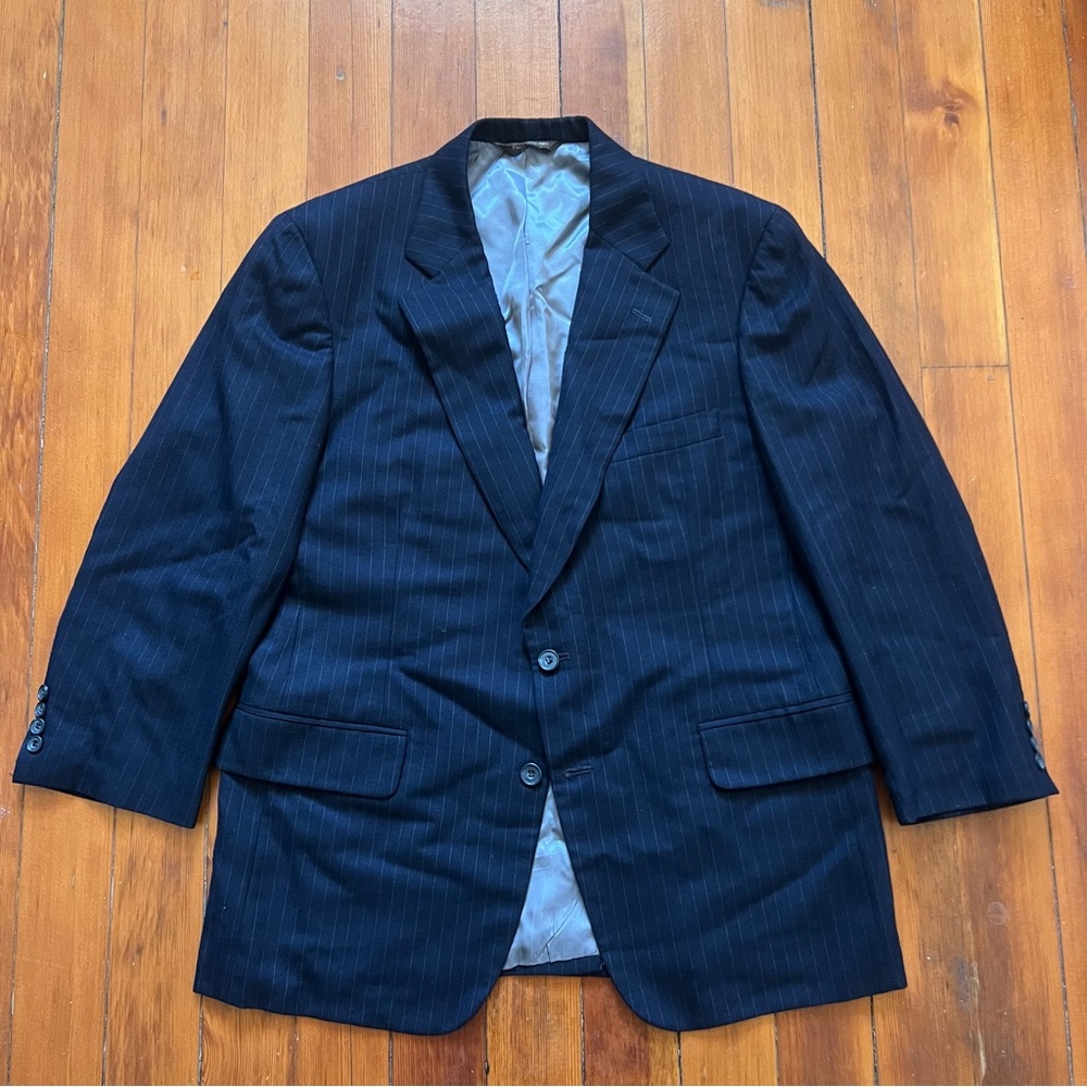 Paul Stuart pinstripe blazer sport coat 42